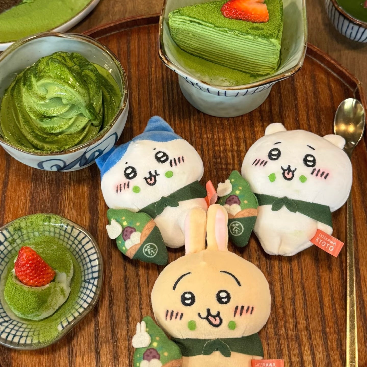 Kyoto Limited Matcha Chiikawa Plush Mascot