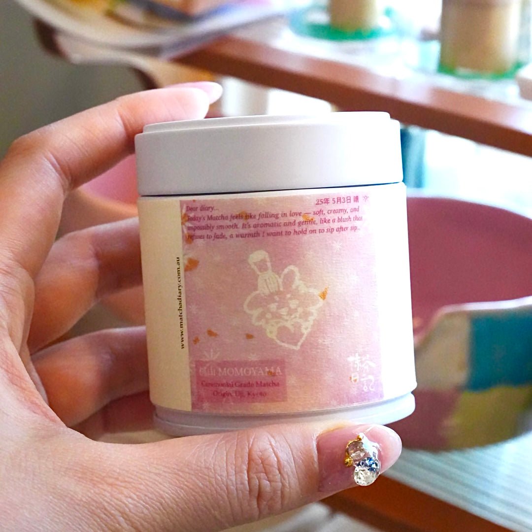 Momoyama 桃山 (𝘜𝘫𝘪, 𝘒𝘺𝘰𝘵𝘰) Ceremonial Matcha