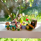 Japanese Matcha Cat/Dog Figurine