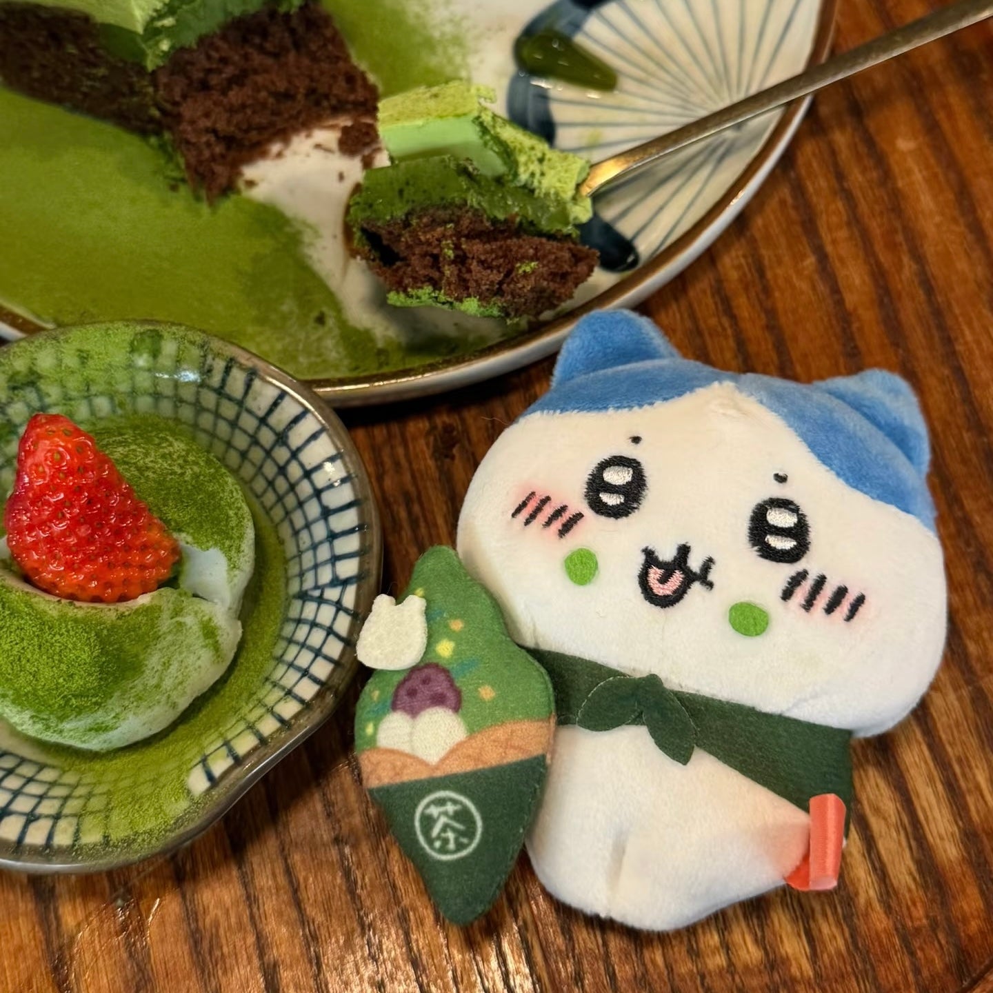 Kyoto Limited Matcha Chiikawa Plush Mascot