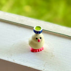 Japanese Sakura Matcha Cat Figurine